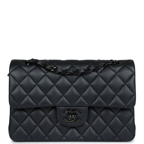 black iridescent chanel bag|Chanel handbags.